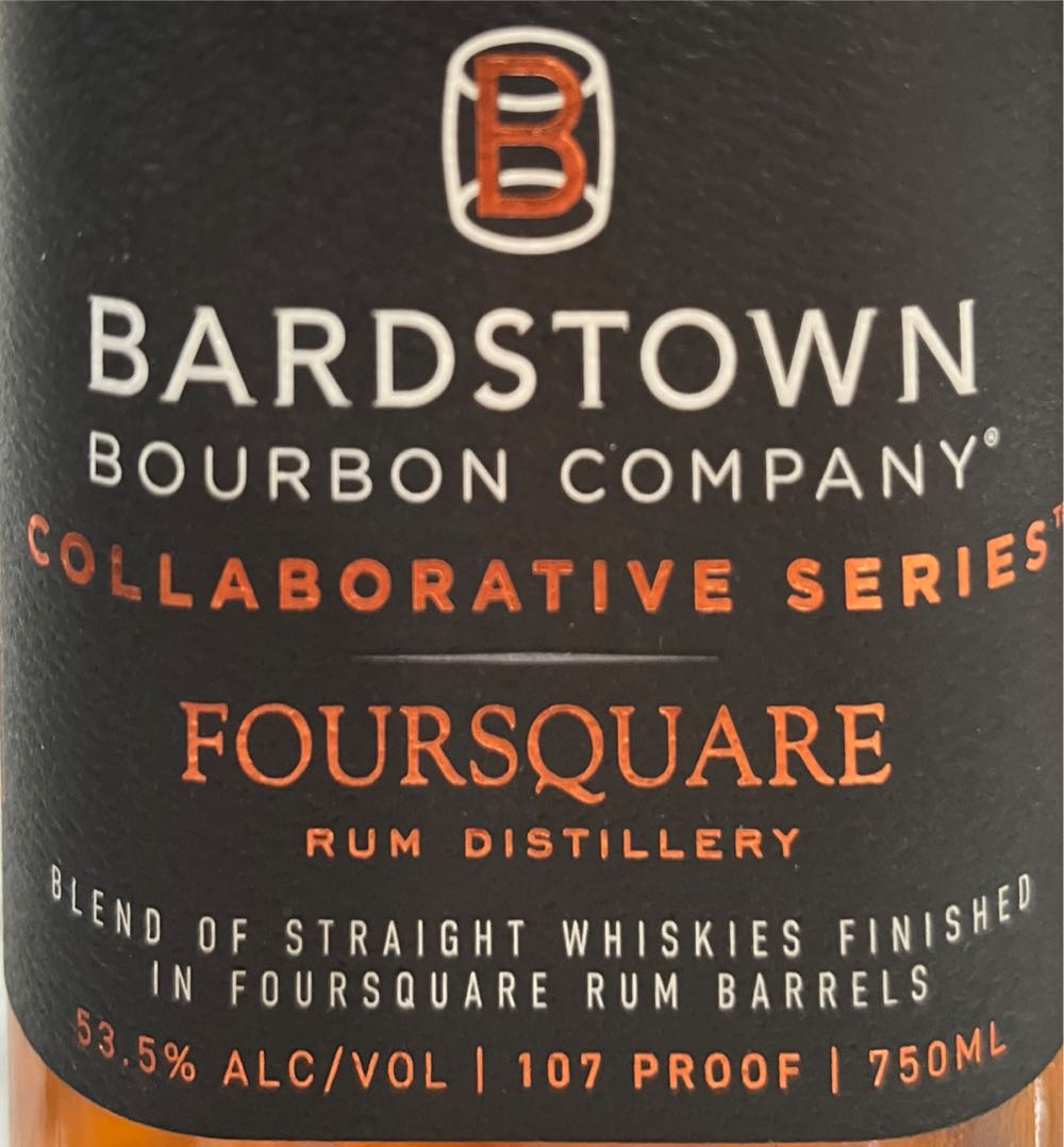 BBC Foursquare - Bardstown Bourbon Company (750 mL) alcohol collectible [Barcode 857552008547] - Main Image 3