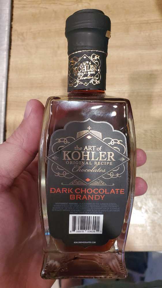 The Art Of Kohler Original Recipe Chocolates Dark Chocolate Brandy - Kohler (750 mL) alcohol collectible - Main Image 2
