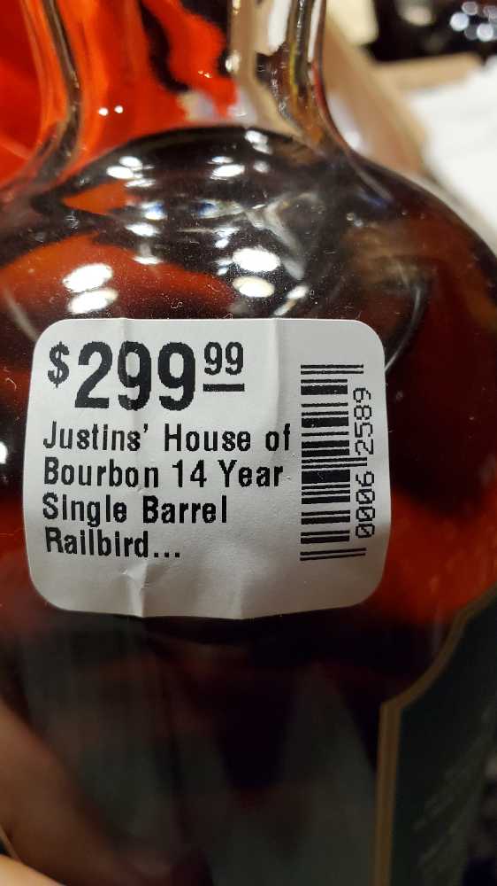 Justin’s House of Bourbon Railbird  (750 mL) alcohol collectible - Main Image 3