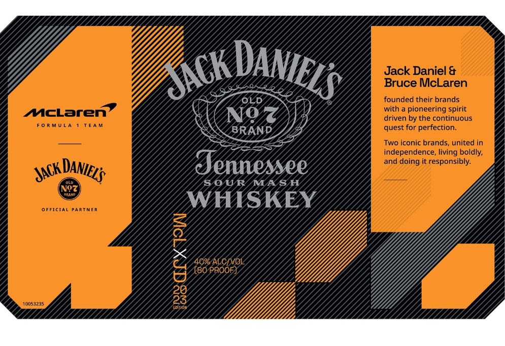 Jack Daniel’s McLaren F1 2025 - 1litre - Jack Daniel’s Distillery, Lynchburg, TN (1 L) alcohol collectible [Barcode 5099873026045] - Main Image 3