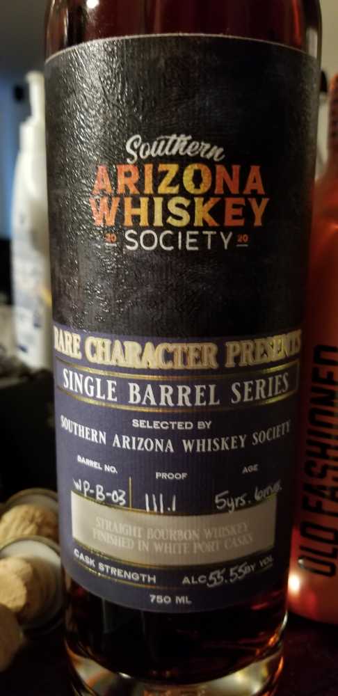 Representative Barrel Proof 4 Year