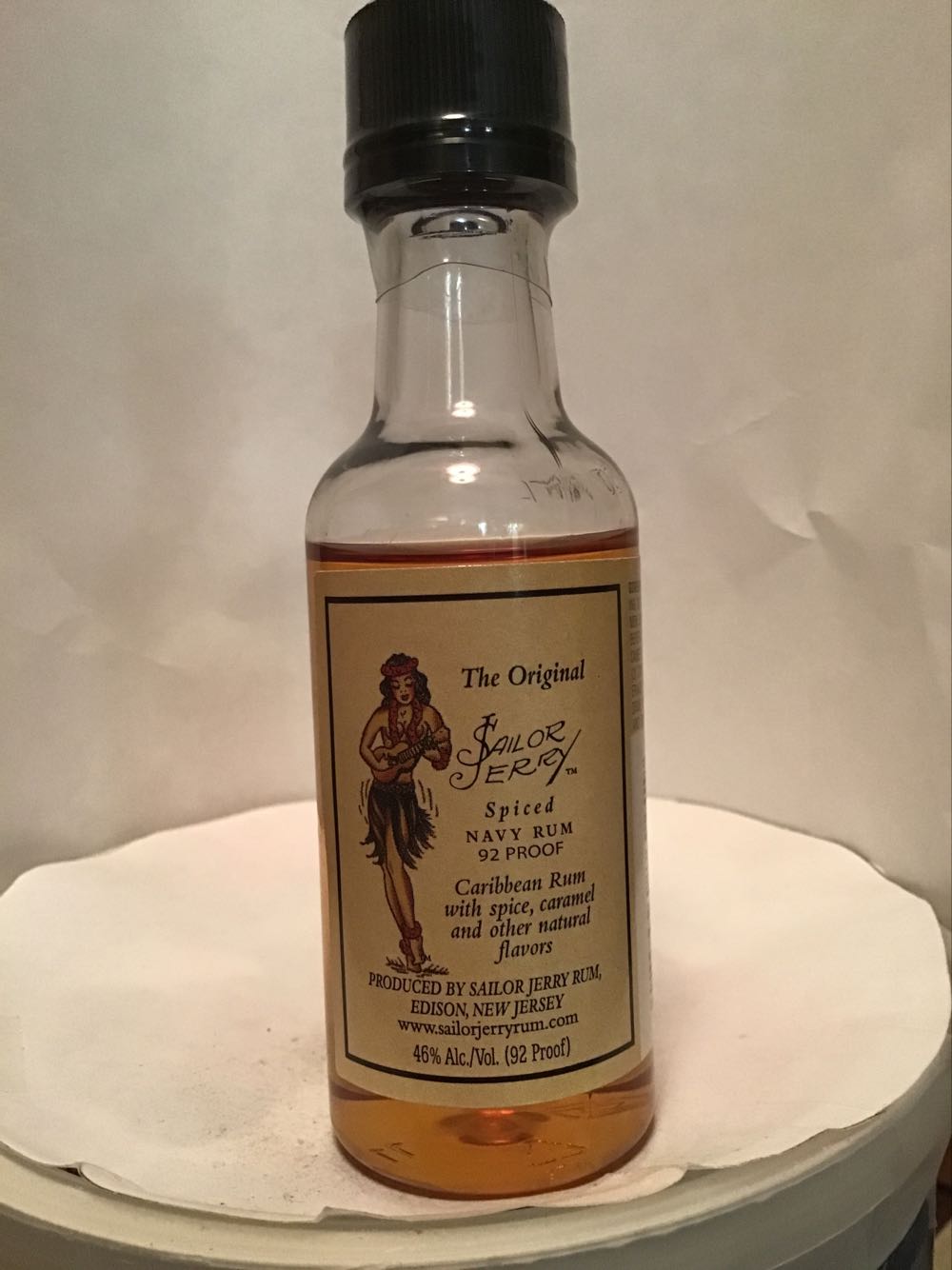 Sailor Jerry Spiced - Sailor Jerry Rum (50 mL) alcohol collectible [Barcode 5010327459004] - Main Image 2