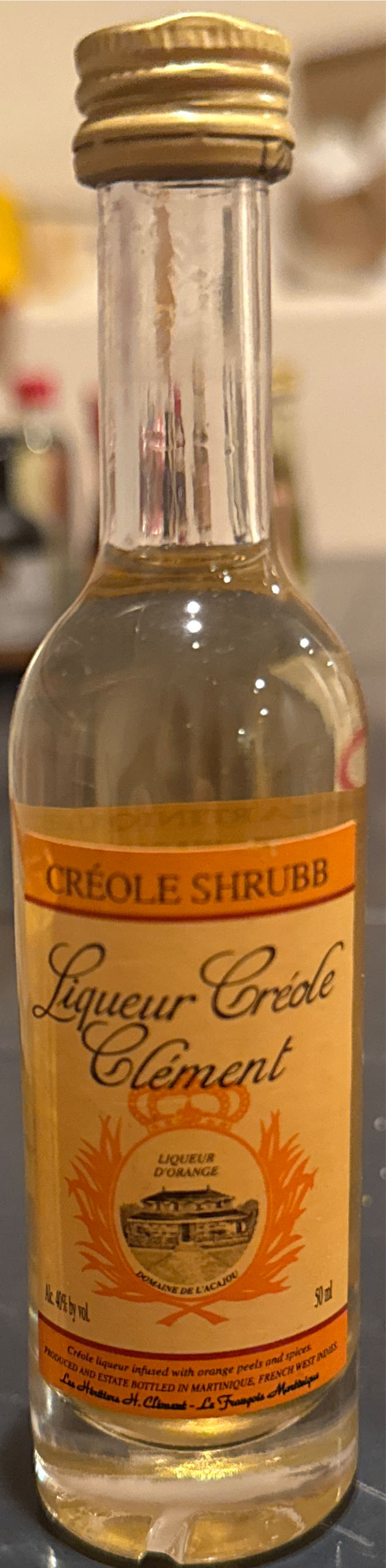 Liqueur Creole  alcohol collectible - Main Image 3