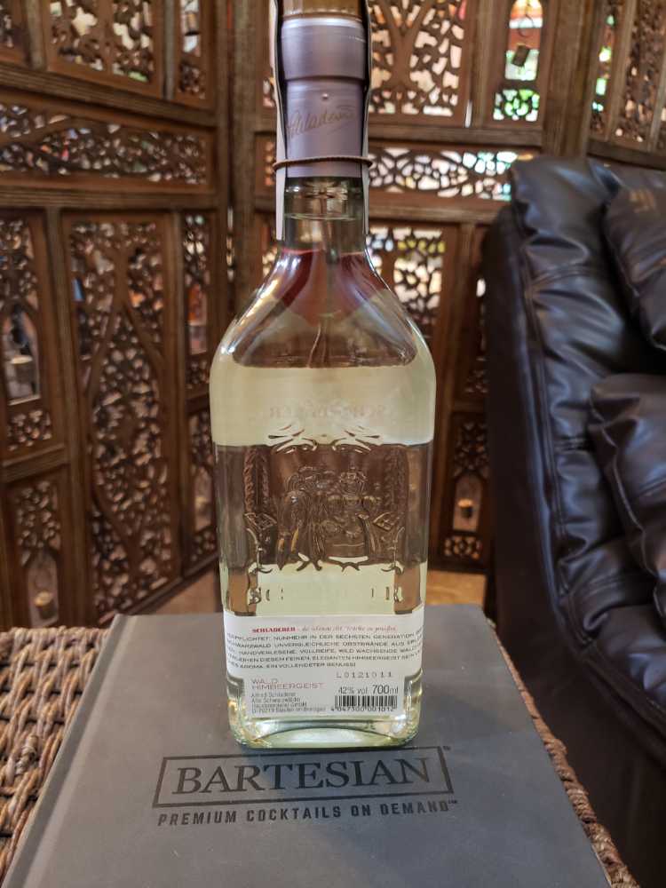 Alfred Schladerer Schnapps - Wald Himbeergeist (700 mL) alcohol collectible [Barcode 4047300001012] - Main Image 2