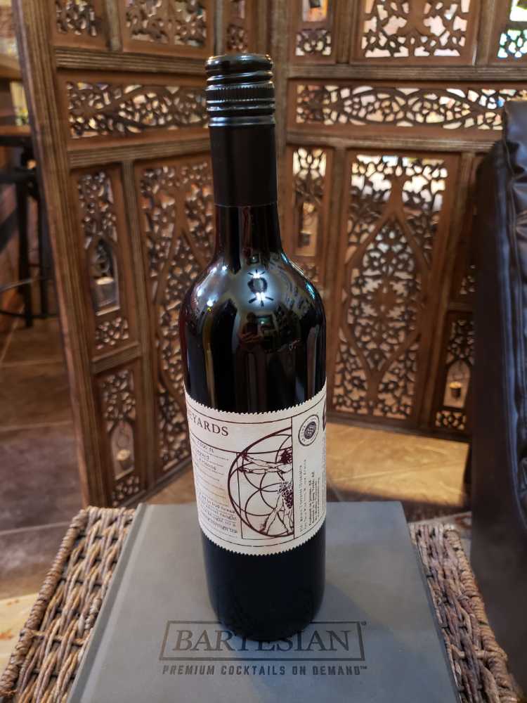 Chupacabra Red Wine - Merkin Vinyards Wilcox AZ (750 mL) alcohol collectible [Barcode 860007877421] - Main Image 2