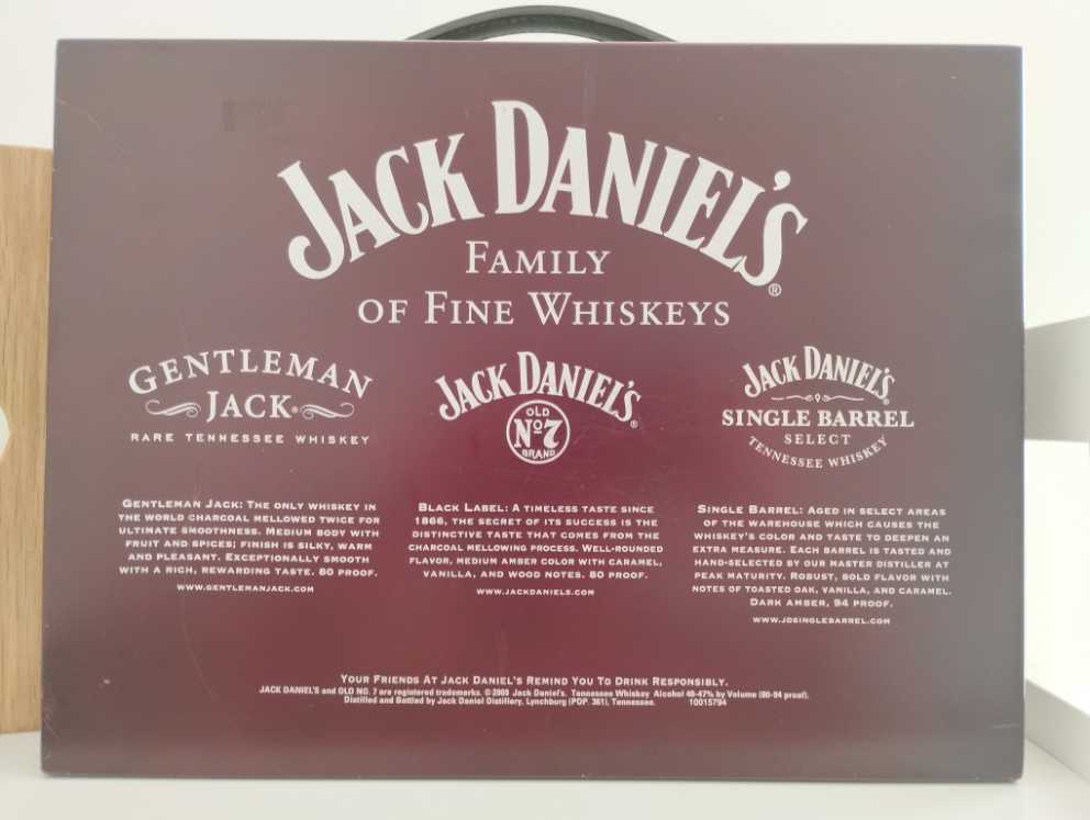 Jack Daniels Koffer  (700 mL) alcohol collectible - Main Image 2