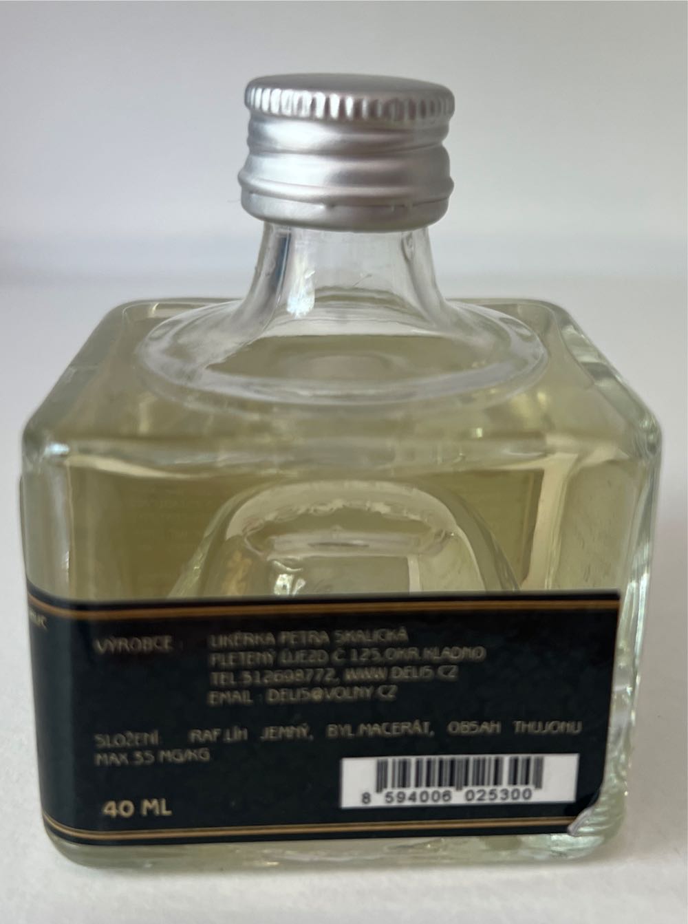 Absinth Green Fairy Gold - Green Tree Absinth (35 mL) alcohol collectible [Barcode 8594006025300] - Main Image 2
