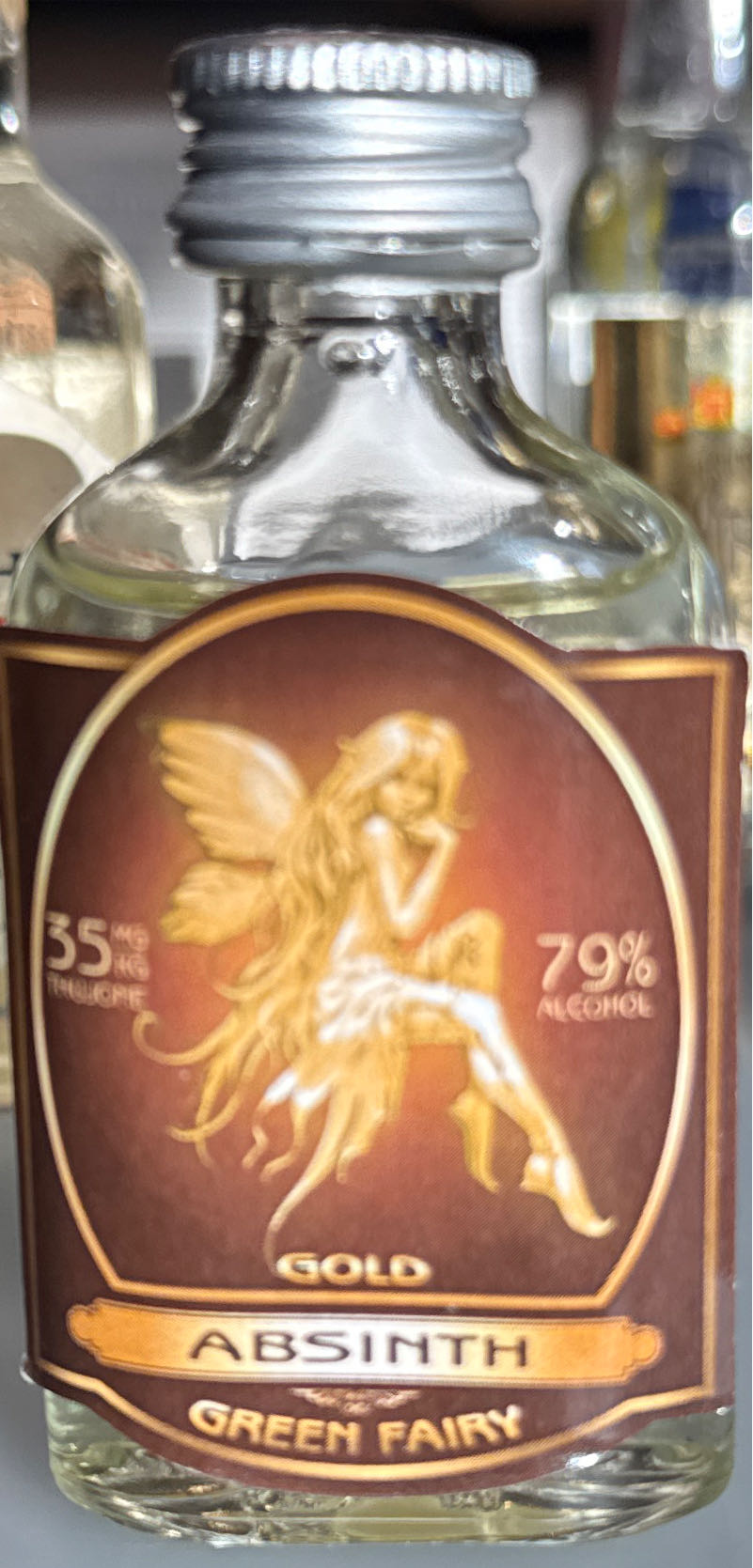 Absinth Green Fairy Gold - Green Tree Absinth (35 mL) alcohol collectible [Barcode 8594006025300] - Main Image 3
