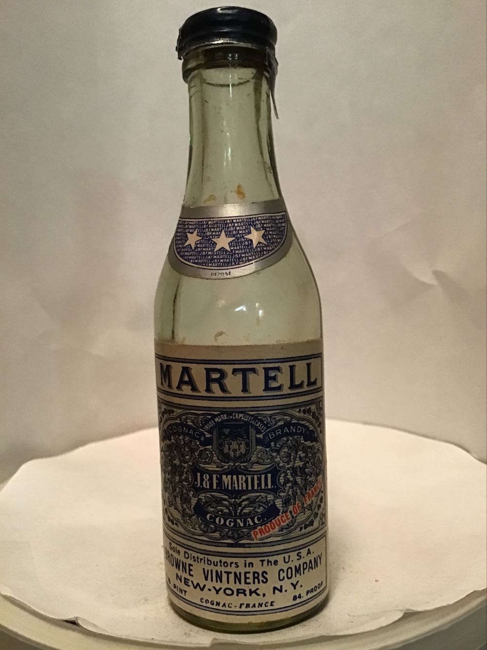 Martell VS Cognac - Martell & Co. (50 mL) alcohol collectible [Barcode 3219820000719] - Main Image 2