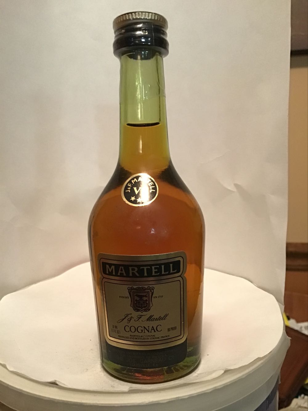 Martell VS Cognac - Martell & Co. (50 mL) alcohol collectible [Barcode 3219820000719] - Main Image 4