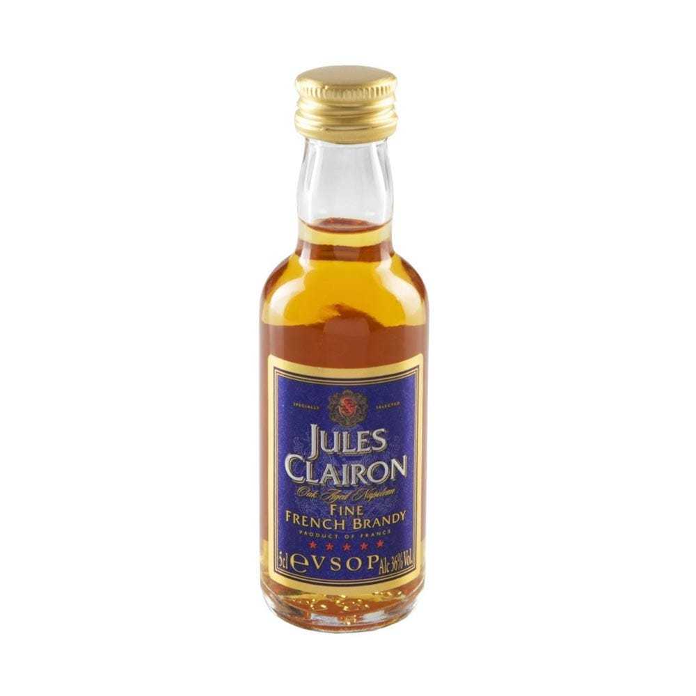 Jules Clairon VSOP Brandy  (50 mL) alcohol collectible [Barcode 5011166052951] - Main Image 1