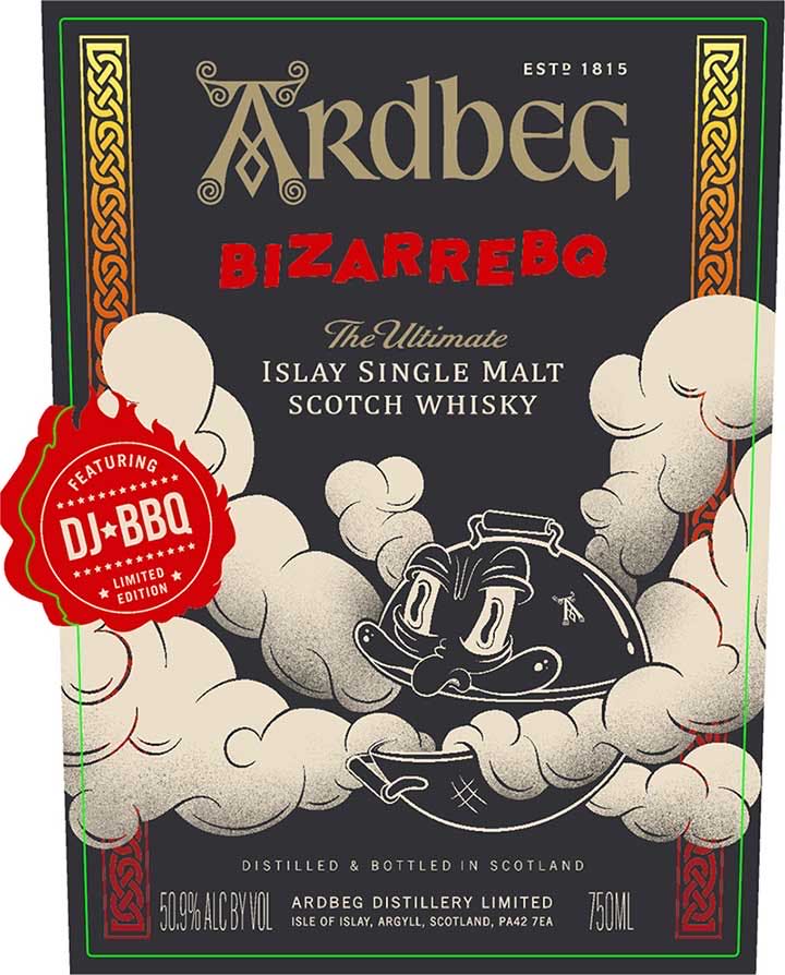 Ardbeg BizarreBQ “Limited Release” - Ardbeg Distillery (750 mL) alcohol collectible - Main Image 2