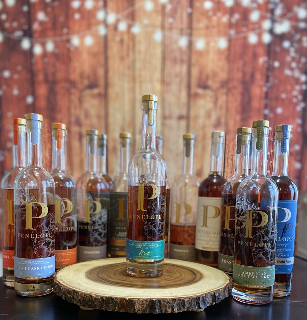 Penelope Rio - 2025 - Penelope Bourbon Bottling Company (750 mL) alcohol collectible [Barcode 850039598128] - Main Image 3