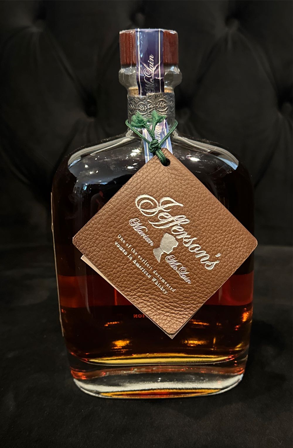 Jefferson’s Marian Mclain Bourbon Whiskey 750ml Edition Limited Blend Jeffersons - Jefferson Bourbon Company (750 mL) alcohol collectible [Barcode 814794011797] - Main Image 2