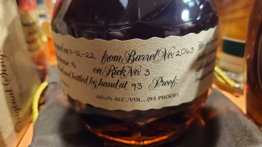 Blanton’s Single Barrel - Buffalo Trace Distillery (750 mL) alcohol collectible - Main Image 3