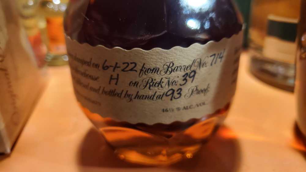 Blanton’s Single Barrel - Buffalo Trace Distillery (375 mL) alcohol collectible - Main Image 2
