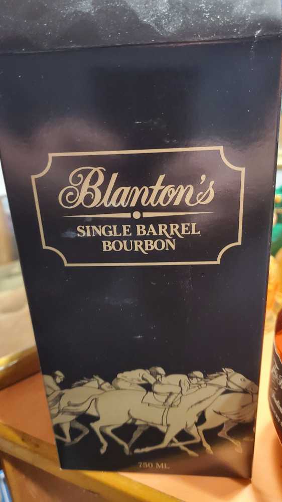 Blanton’s Single Barrel Black - Buffalo Trace Distillery (750 mL) alcohol collectible - Main Image 2