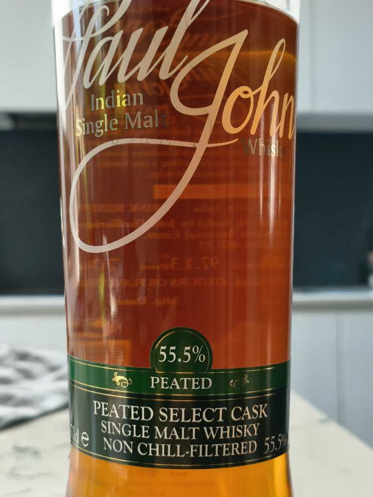 Paul John Peated  - India (700 mL) alcohol collectible [Barcode 2218048710708] - Main Image 2