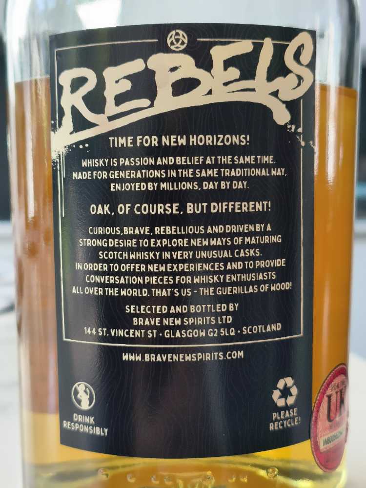 Staoisha 7 The Guerrilla Casks - Islay Bunnahabhain (700 mL) alcohol collectible [Barcode 11517] - Main Image 3