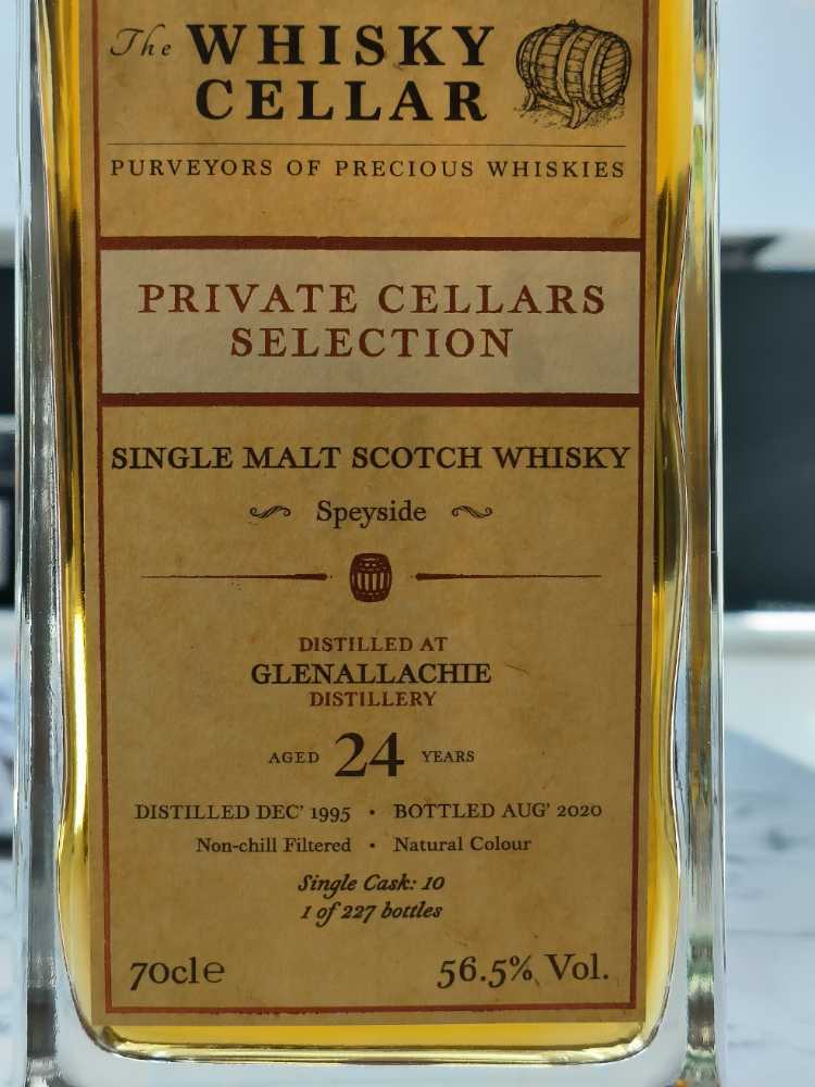 Glenallachie 24 Whisky Cellar - Speyside (700 mL) alcohol collectible [Barcode 5060568750187] - Main Image 2