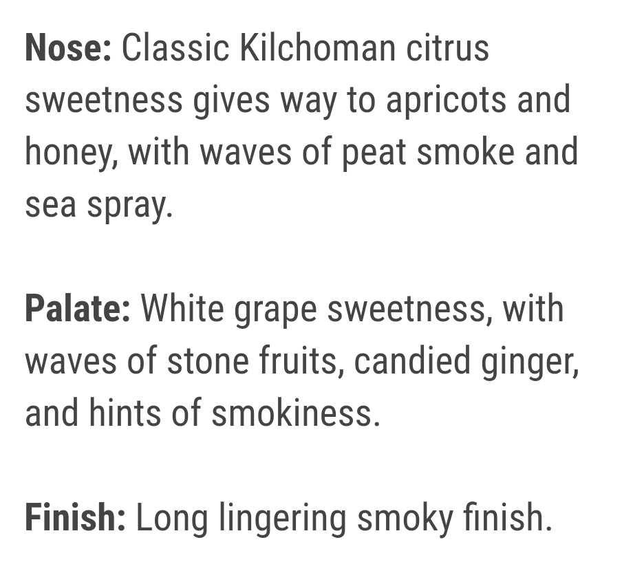 Kilchoman Small Batch #3 - Islay (700 mL) alcohol collectible - Main Image 4