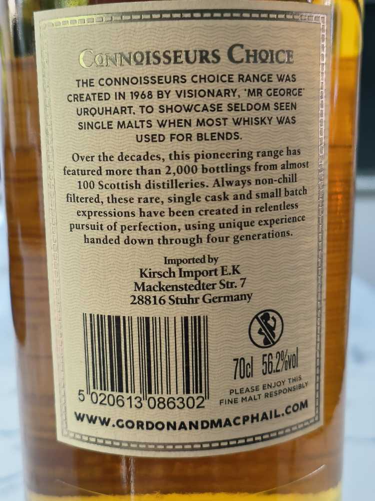 Balblair 23 Gordon& MacPhail - Speyside (700 mL) alcohol collectible [Barcode 5020613086302] - Main Image 3
