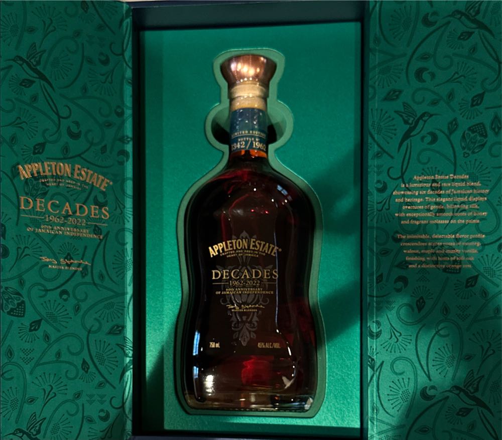 Appleton Estate Decades 1962-2022 - Appleton Estate alcohol collectible - Main Image 2