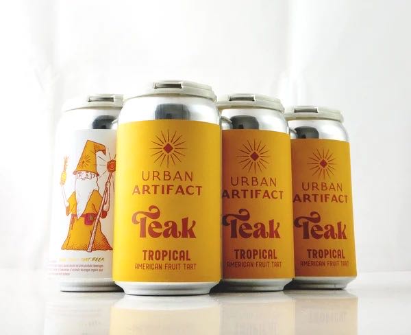 Urban Artifact Teak Tropical - Urban Artifact Brewery, Cincinnati alcohol collectible - Main Image 2