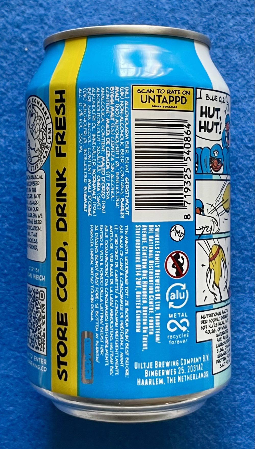 Superb-owl - Uiltje Brewing Company (330 mL) alcohol collectible [Barcode 8719325540864] - Main Image 4