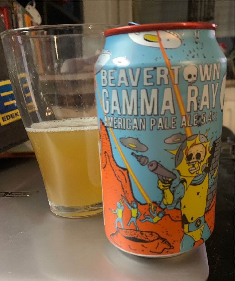 Beavertown Gamma Ray American Pale Ale - Beavertown (330 mL) alcohol collectible [Barcode 4260402680217] - Main Image 3