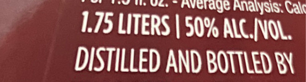 Knob Creek Bourbon Whiskey 1.75l 9 Year Small Batch Kentucky 100 Proof Straight - James B Beam Distilling Co (1.75 L) alcohol collectible [Barcode 080686016946] - Main Image 2