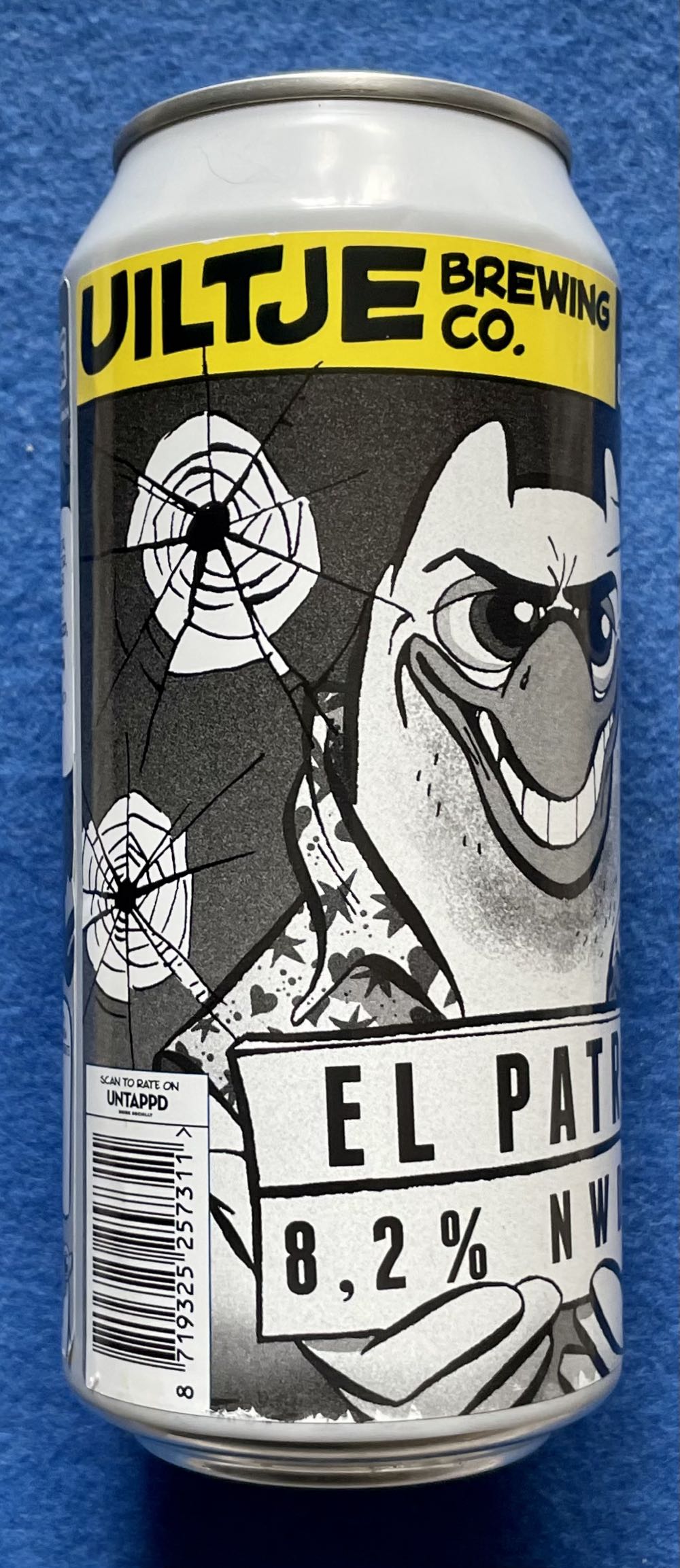 El Patron - Uiltje Brewing Company (440 mL) alcohol collectible [Barcode 8719325257311] - Main Image 3
