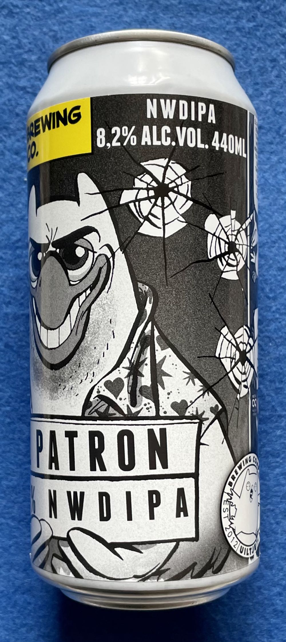 El Patron - Uiltje Brewing Company (440 mL) alcohol collectible [Barcode 8719325257311] - Main Image 4