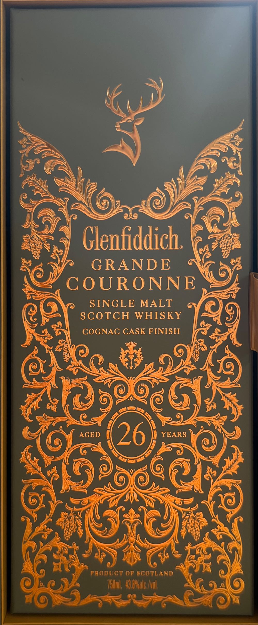 Glenfiddich 26 Yr Grande Couronne  (750 mL) alcohol collectible - Main Image 2