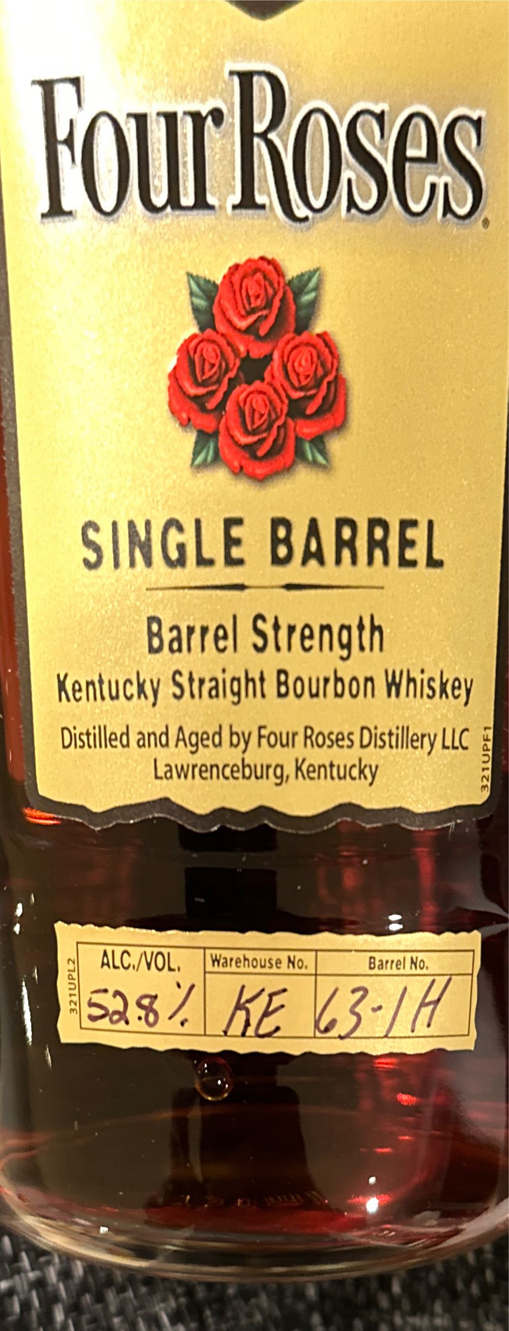 Four Roses SB BS OBSK - Four Roses alcohol collectible [Barcode 040063400294] - Main Image 2