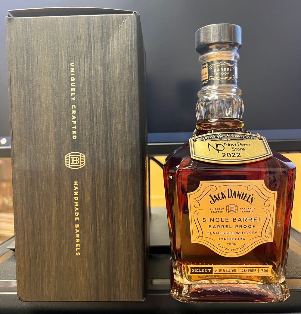 NP Novi Party Store Black Jack - Jack Daniel’s Distillery, Lynchburg, TN (750 mL) alcohol collectible - Main Image 3