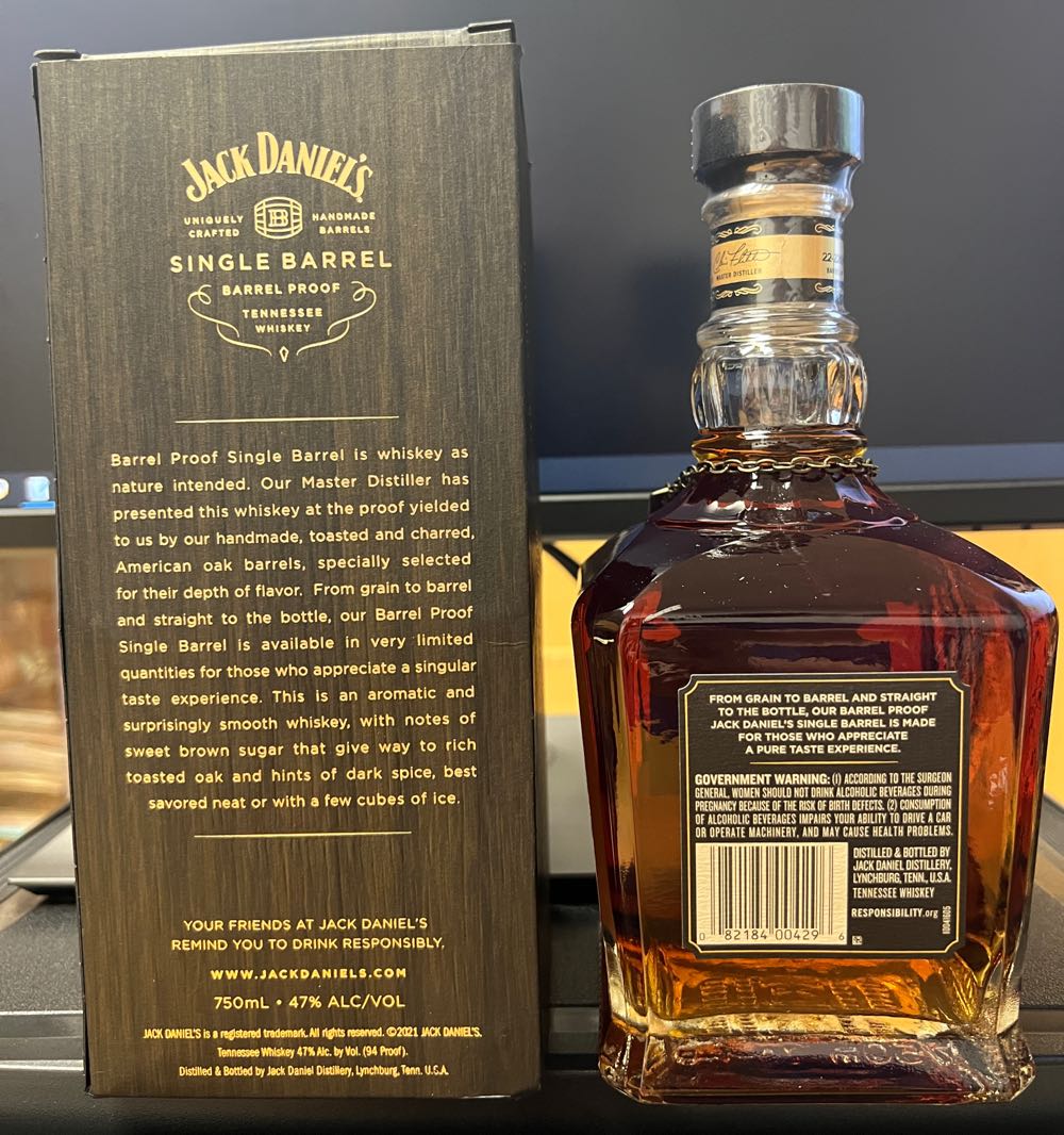 NP Novi Party Store Black Jack - Jack Daniel’s Distillery, Lynchburg, TN (750 mL) alcohol collectible - Main Image 4