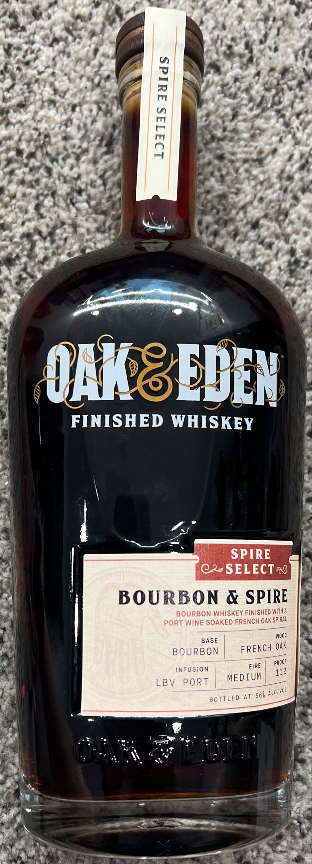 Oak & Eden Bourbon & Spire - Oak & Eden (750 mL) alcohol collectible [Barcode 850015650420] - Main Image 3
