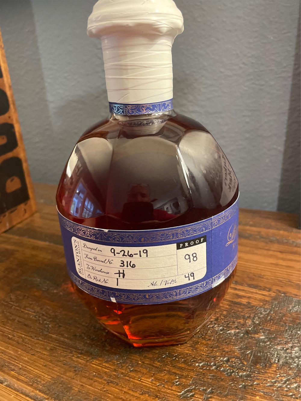 Blanton’s 2019 Special Release Polish (S) - Buffalo Trace (750 mL) alcohol collectible - Main Image 2