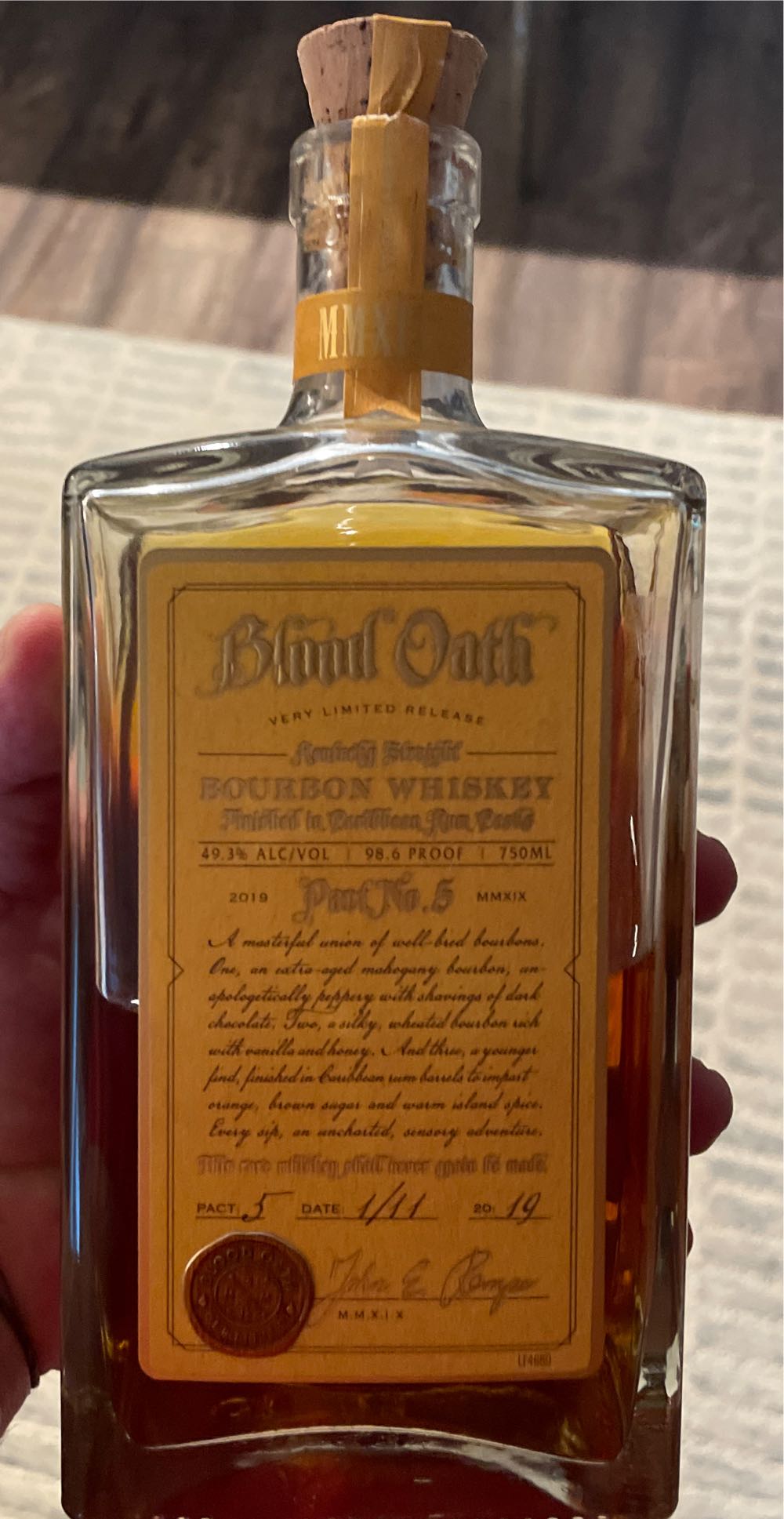 Blended Scotch Whisky 20 Years Batch 3