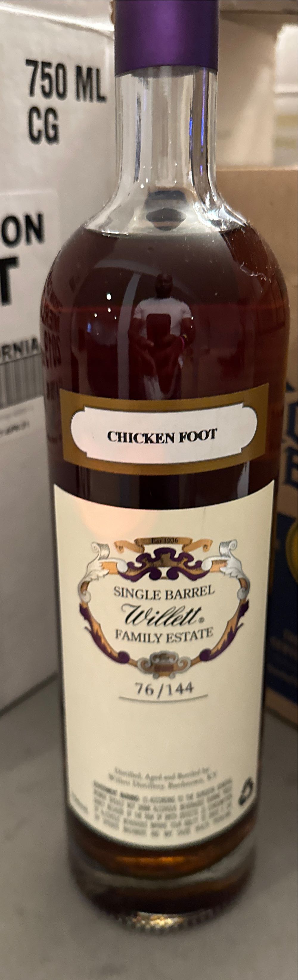 Willett 8 Yr - Willett Distillery alcohol collectible - Main Image 2