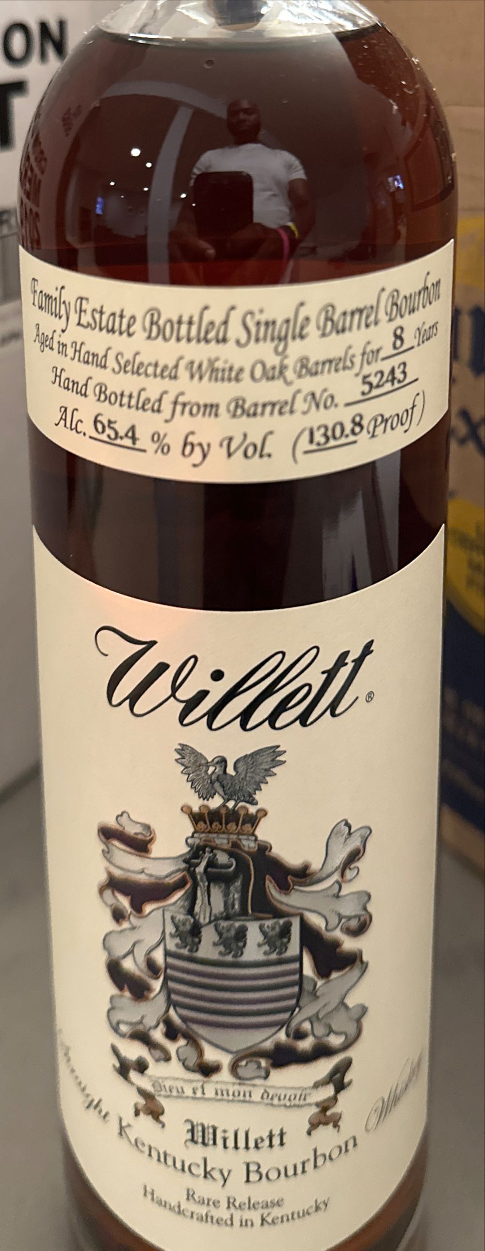 Willett 8 Yr - Willett Distillery alcohol collectible - Main Image 3