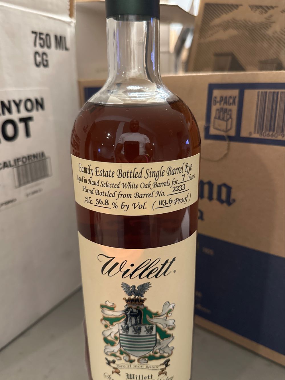 Willett Rye 6 Yr “ I Have A Dream “ - Willett Distillery (750 mL) alcohol collectible - Main Image 2
