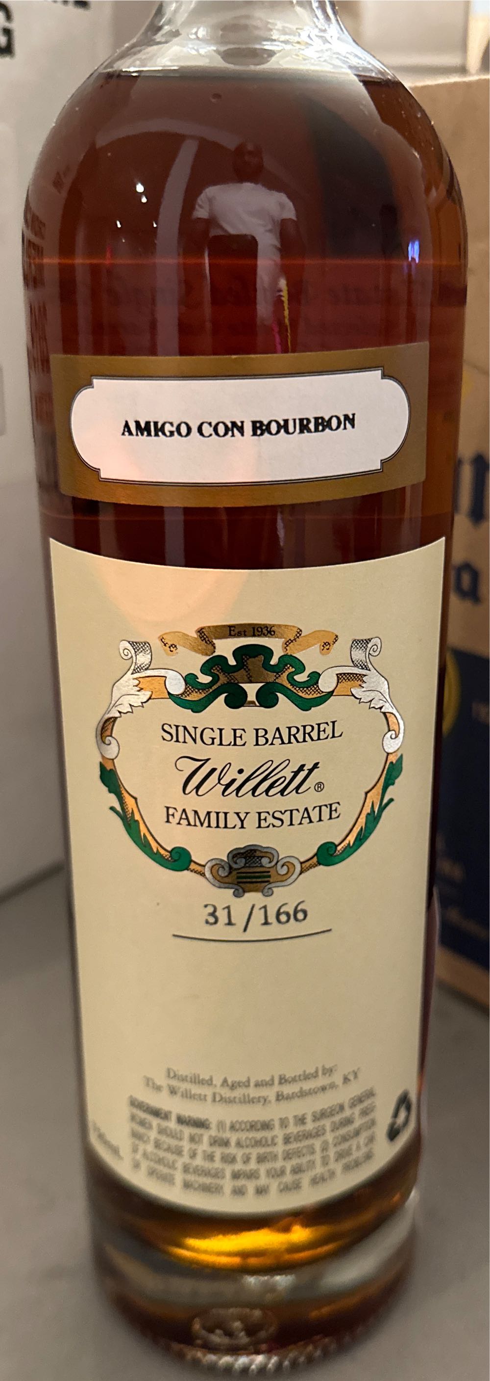 Willett Rye 6 Yr “ I Have A Dream “ - Willett Distillery (750 mL) alcohol collectible - Main Image 3