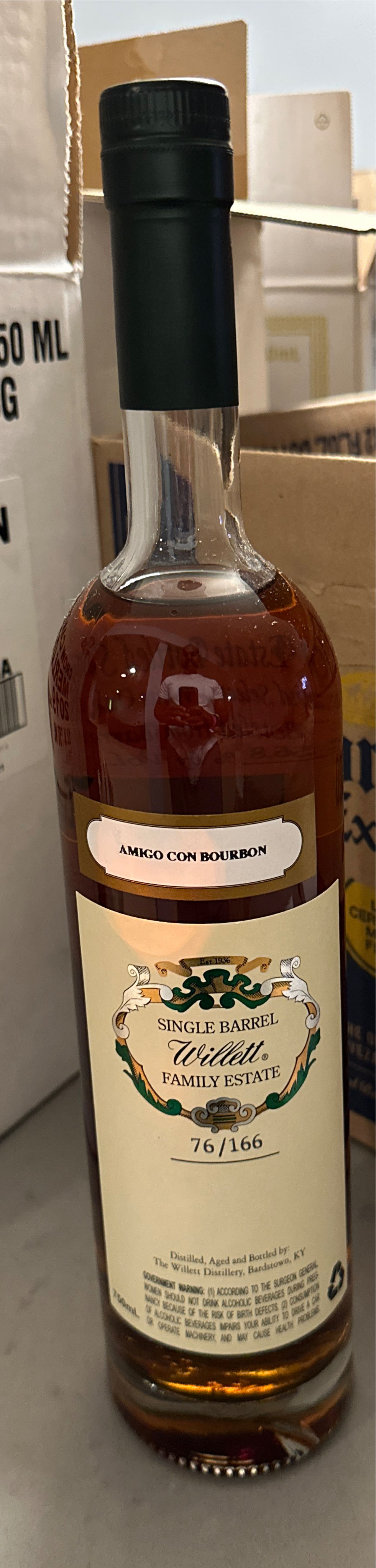 Willett Rye 7yr  alcohol collectible - Main Image 2