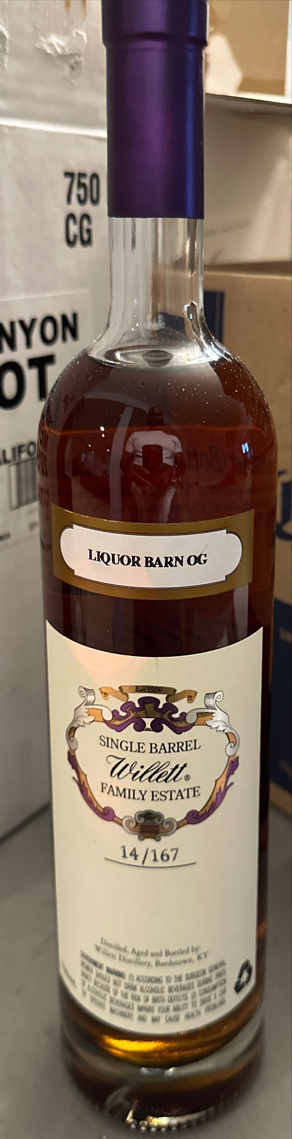 Willett 8 Yr - Willett Distillery alcohol collectible - Main Image 2