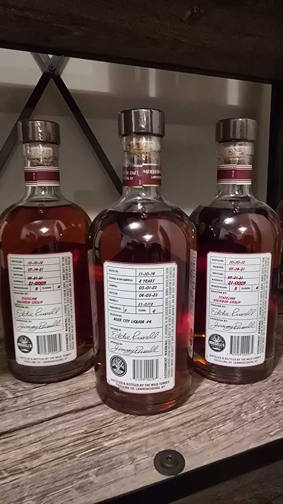 Russell’s Reserve Private Barrel Pascale’s - Wild Turkey (750 mL) alcohol collectible [Barcode 721059002974] - Main Image 3