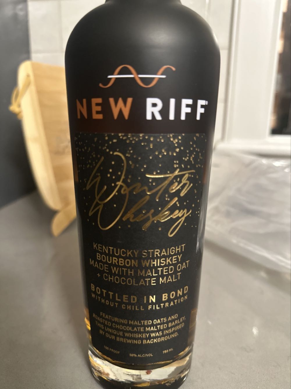New Riff Winter Whiskey - New Riff Distilling (750 mL) alcohol collectible [Barcode 856302005348] - Main Image 3