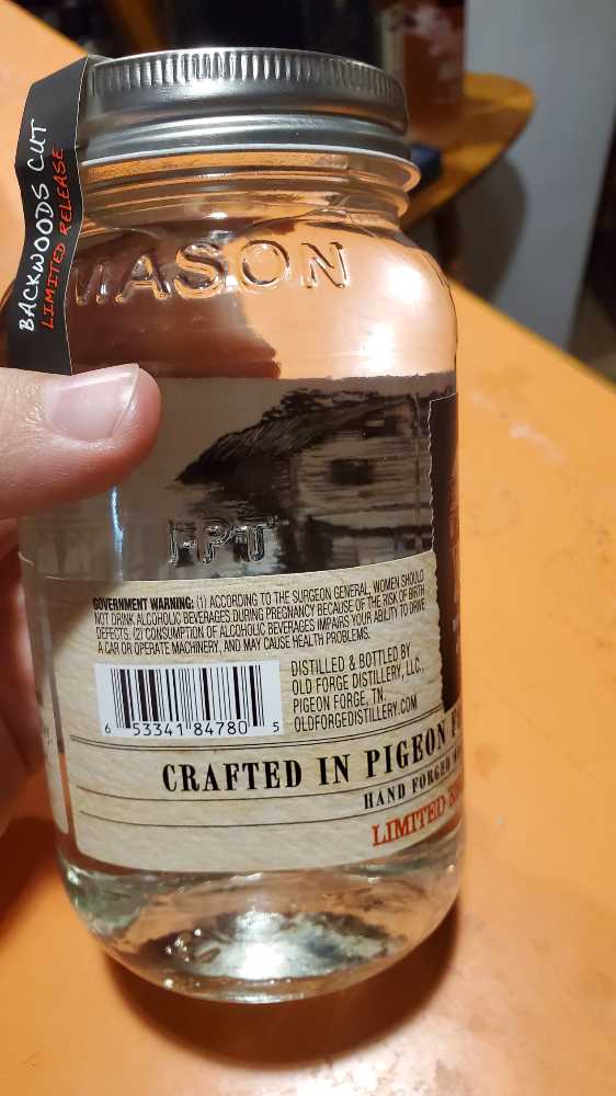 Old Forge Moonshine Backwoods Cut - Old Forge Distillery (750 mL) alcohol collectible - Main Image 4