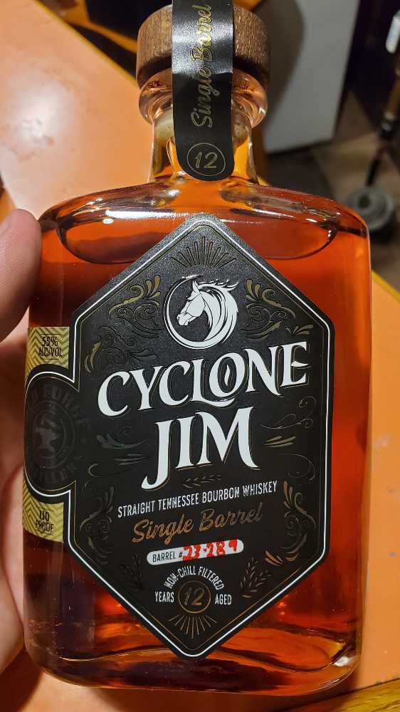 Cyclone Jim Single Barrel Gift Pack - Old Forge Distillery (375 mL) alcohol collectible - Main Image 2